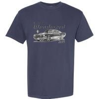 Woodward Vintage Classic Cruisin M1 Car Cruise Garment-Dyed Heavyweight T-Shirt