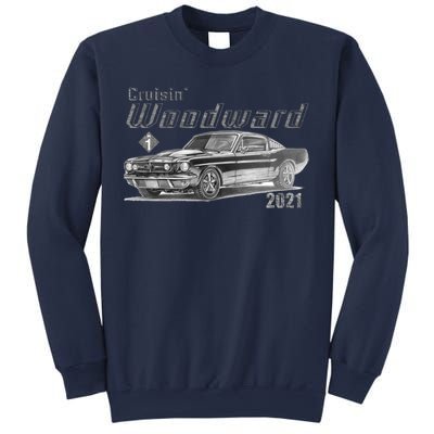 Woodward Vintage Classic Cruisin M1 Car Cruise Sweatshirt