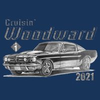 Woodward Vintage Classic Cruisin M1 Car Cruise T-Shirt