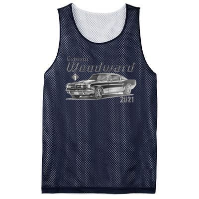 Woodward Vintage Classic Cruisin M1 Car Cruise Mesh Reversible Basketball Jersey Tank