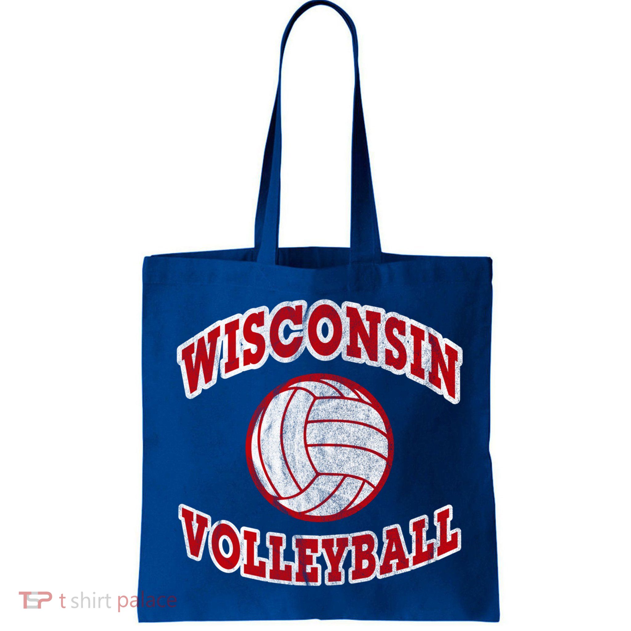 Wisconsin Volleyball Classic Style Vintage Distressed Meaningful Gift Bag