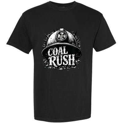 West Virginia Coal Rush Garment-Dyed Heavyweight T-Shirt