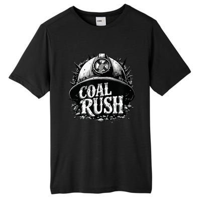 West Virginia Coal Rush Tall Fusion ChromaSoft Performance T-Shirt