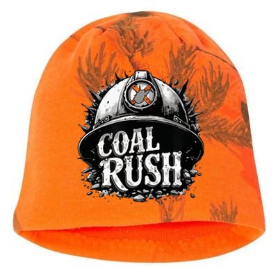 West Virginia Coal Rush Kati - Camo Knit Beanie