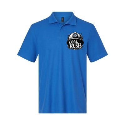 West Virginia Coal Rush Softstyle Adult Sport Polo