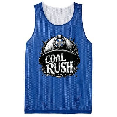 West Virginia Coal Rush Mesh Reversible Basketball Jersey Tank