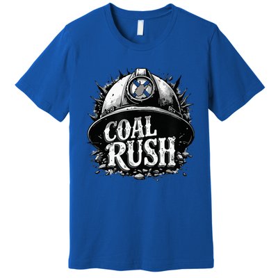 West Virginia Coal Rush Premium T-Shirt