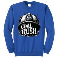 West Virginia Coal Rush Tall Sweatshirt