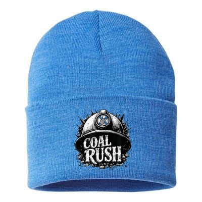 West Virginia Coal Rush Sustainable Knit Beanie