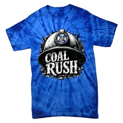 West Virginia Coal Rush Tie-Dye T-Shirt