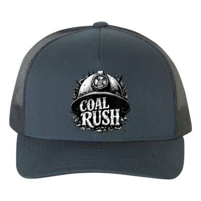 West Virginia Coal Rush Yupoong Adult 5-Panel Trucker Hat