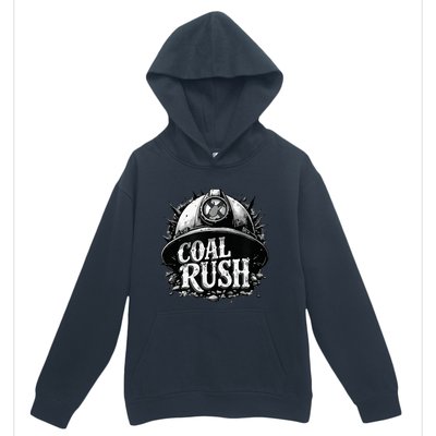 West Virginia Coal Rush Urban Pullover Hoodie