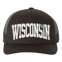 Wisconsin Vintage City Yupoong Adult 5-Panel Trucker Hat