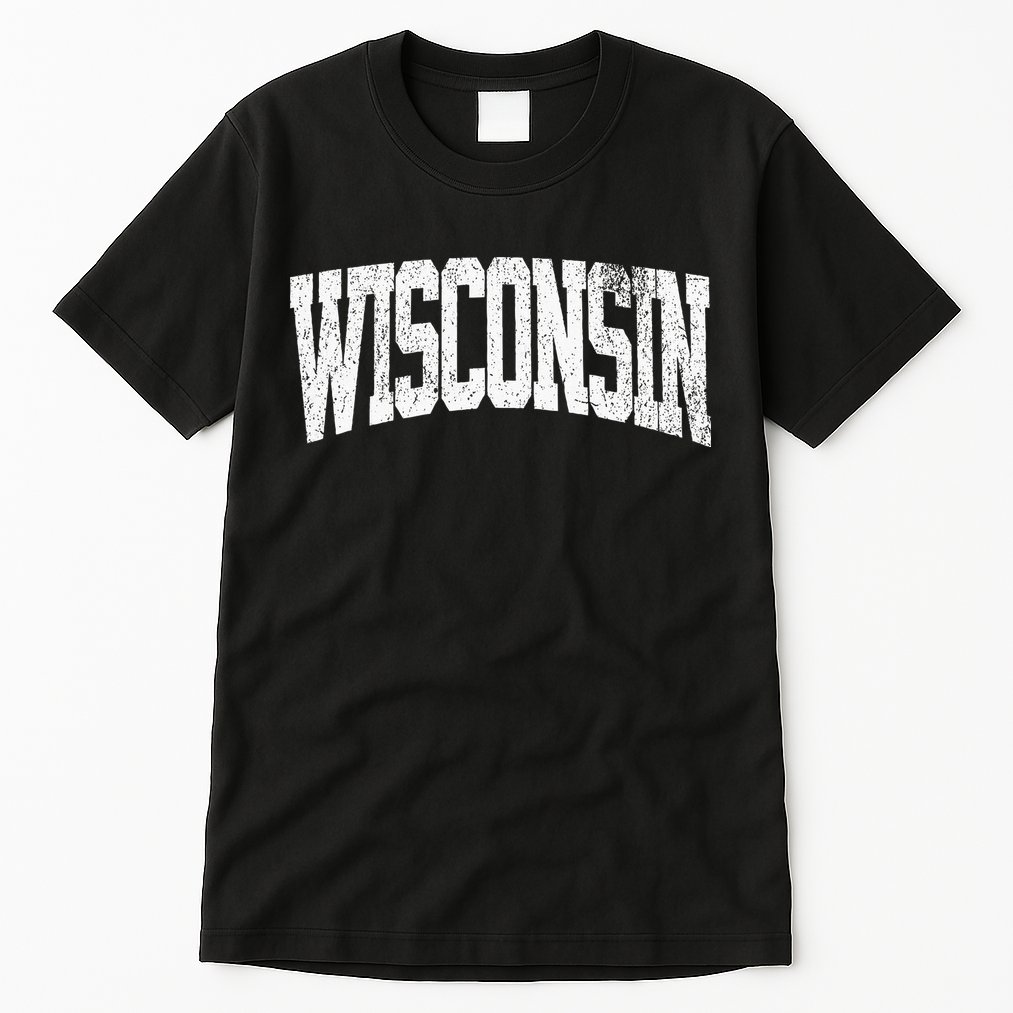 Wisconsin Vintage City Tall T-Shirt