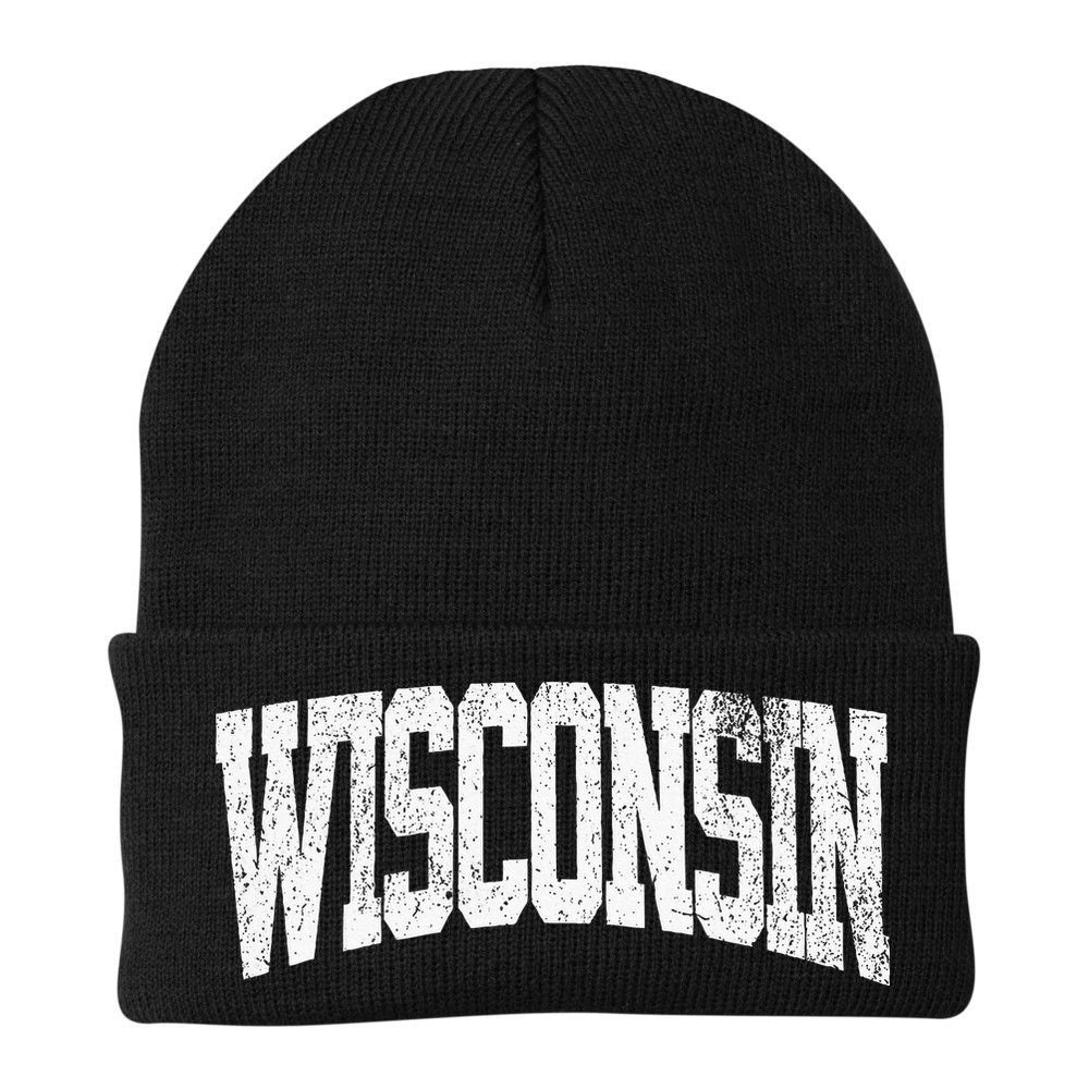 Wisconsin Vintage City Beanie