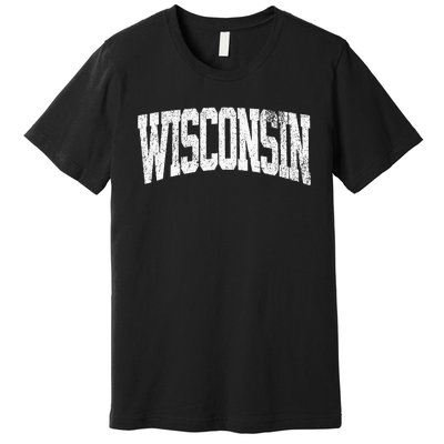 Wisconsin Vintage City Premium T-Shirt