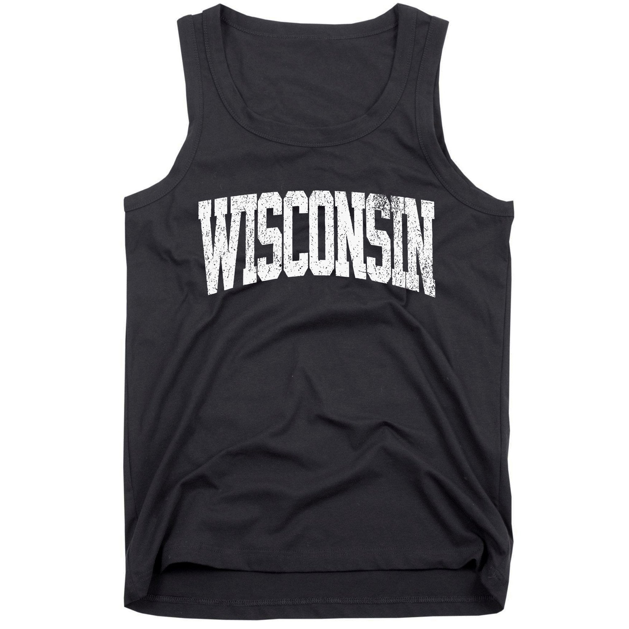 Wisconsin Vintage City Tank Top
