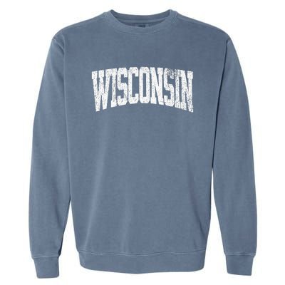 Wisconsin Vintage City Garment-Dyed Sweatshirt