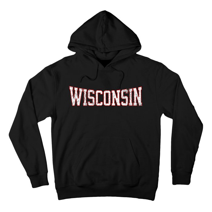 Wisconsin Vintage City Hoodie