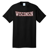 Wisconsin Vintage City Tall T-Shirt