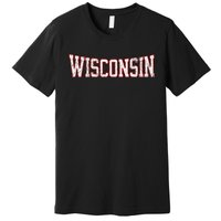 Wisconsin Vintage City Premium T-Shirt