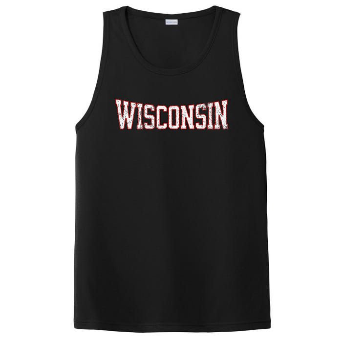 Wisconsin Vintage City PosiCharge Competitor Tank