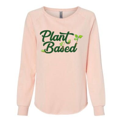 World Vegetable Day Plant Based I Eat Vegans World Vegan Day Womens California Wash Sweatshirt