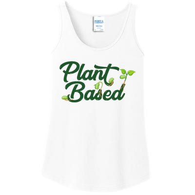 World Vegetable Day Plant Based I Eat Vegans World Vegan Day Ladies Essential Tank