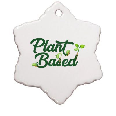 World Vegetable Day Plant Based I Eat Vegans World Vegan Day Ceramic Star Ornament