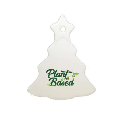 World Vegetable Day Plant Based I Eat Vegans World Vegan Day Ceramic Tree Ornament