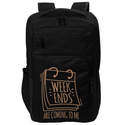 Weekend Vibes Design Software Civil Mechanical Engineer Dad Gift Impact Tech Backpack