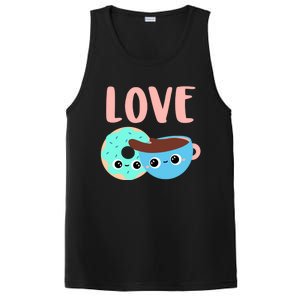 Wo Valentines Day Gift Coffee Donuts Valentines Day Gift PosiCharge Competitor Tank