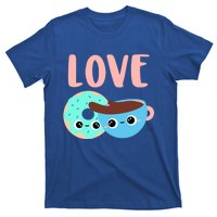 Wo Valentines Day Gift Coffee Donuts Valentines Day Gift T-Shirt