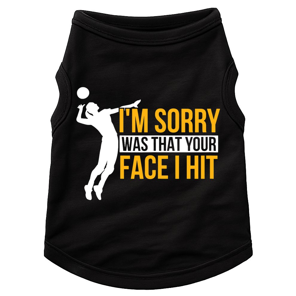 Wo Volleyballer Funny Volleyball Doggie Tank