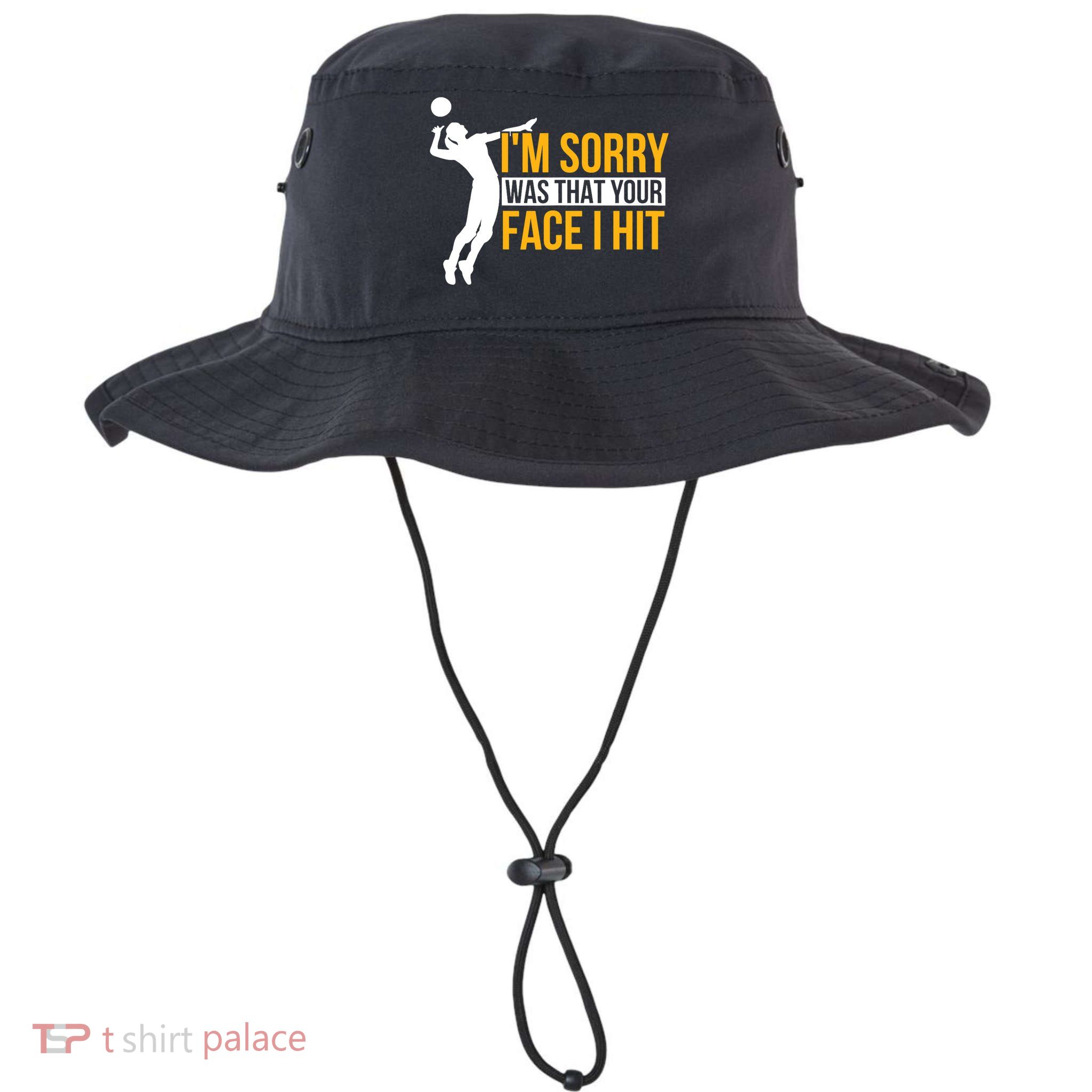 Wo Volleyballer Funny Volleyball Bucket Hat