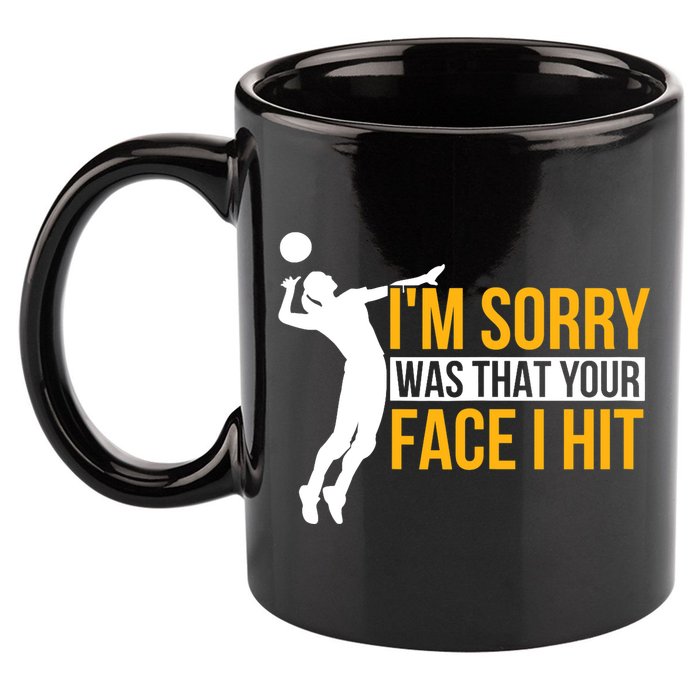 Wo Volleyballer Funny Volleyball 11oz C Handle Ceramic Mug