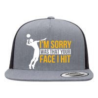 Wo Volleyballer Funny Volleyball Flat Bill Trucker Hat