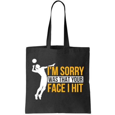 Wo Volleyballer Funny Volleyball Tote Bag