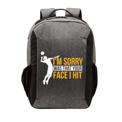 Wo Volleyballer Funny Volleyball Vector Backpack