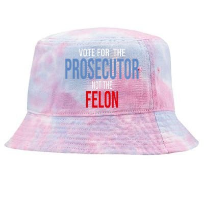 Wo Vote For The Prosecutor Not The Felon Tie-Dyed Bucket Hat