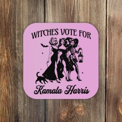 Witches Voting For Kamala Harris Coaster