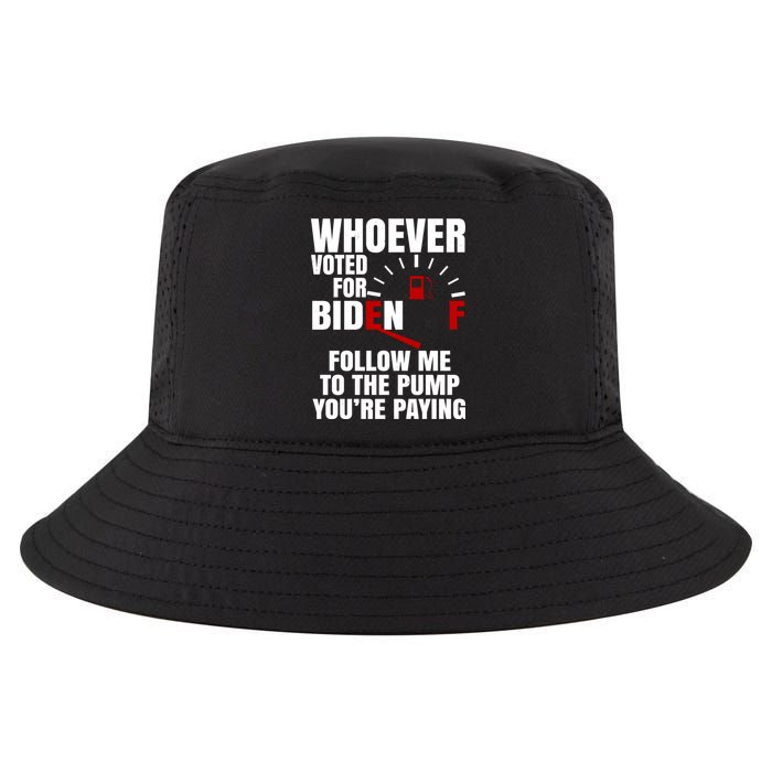 Whoever Voted For Biden You're Paying Funny Cool Comfort Performance Bucket Hat
