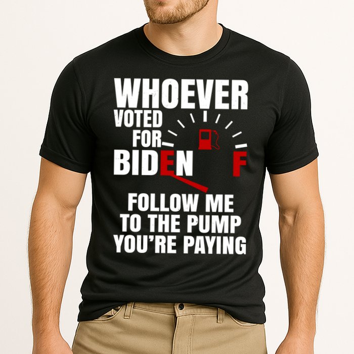 Whoever Voted For Biden You're Paying Funny Cooling Performance Crew T-Shirt