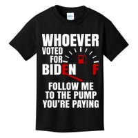 Whoever Voted For Biden You're Paying Funny Kids T-Shirt