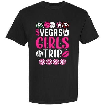 Wo Vegas Girl Trip 2024 Wo Girl Weekend Garment-Dyed Heavyweight T-Shirt