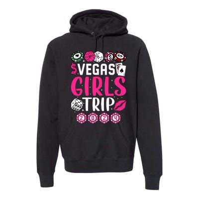 Wo Vegas Girl Trip 2024 Wo Girl Weekend Premium Hoodie