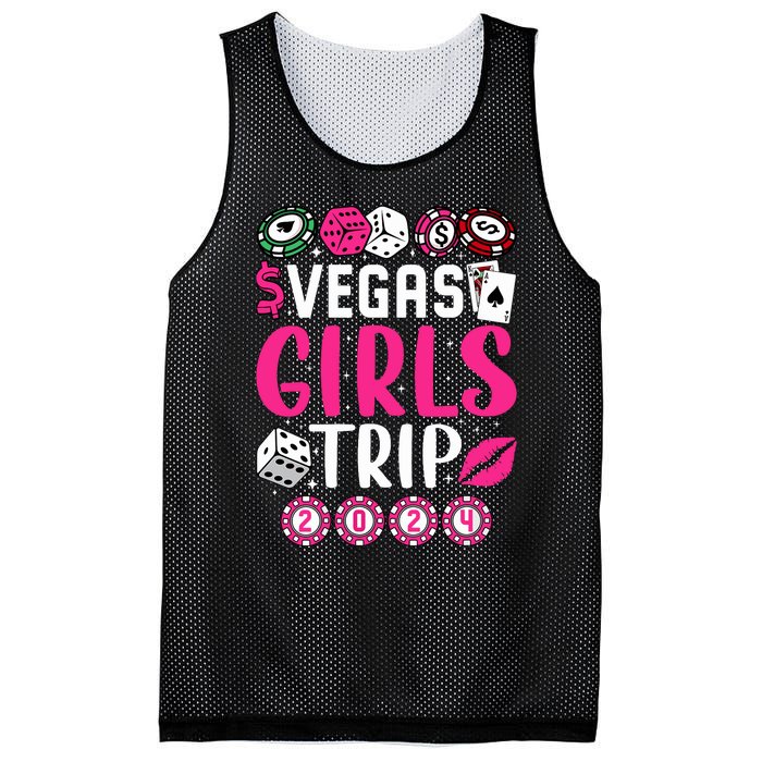 Wo Vegas Girl Trip 2024 Wo Girl Weekend Mesh Reversible Basketball Jersey Tank