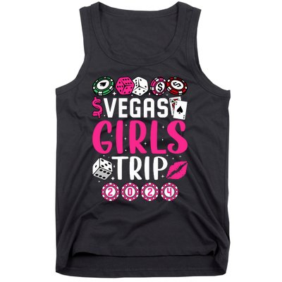 Wo Vegas Girl Trip 2024 Wo Girl Weekend Tank Top