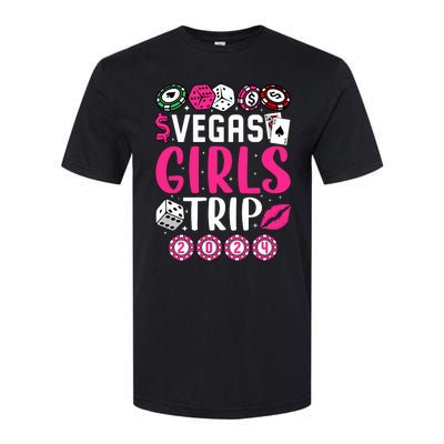 Wo Vegas Girl Trip 2024 Wo Girl Weekend Softstyle CVC T-Shirt