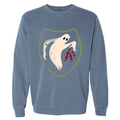 Wwii Vintage Ghost Army Military World War 2 Ghost Army Gift Garment-Dyed Sweatshirt